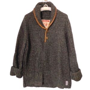 True Religión Wool Alpaca Unisex Oversized Sweater Size M